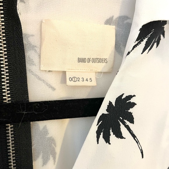 Band of Outsiders 100% silk mini dress - Picture 2 of 3